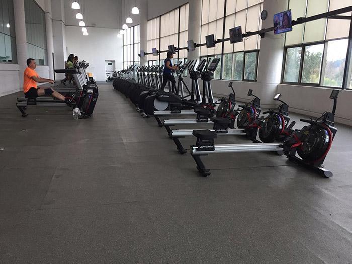 Maquinas de ejercicios en gimnasio Osorno